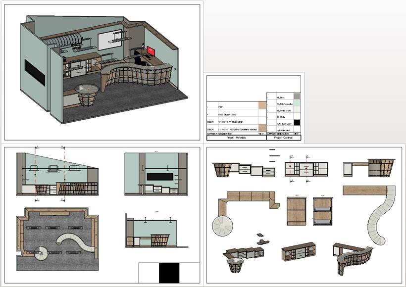 Real-time visualization of the changes made TopSolid’Wood 3