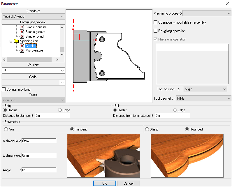 Intuitive modeling features - Profiling function