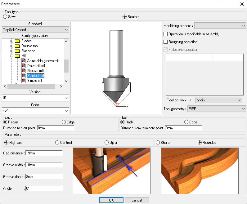 Intuitive modeling features - Slot function