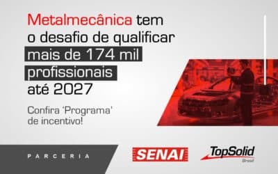 Metalmecânica enfrentará escassez de profissionais qualificados: Senai atua para capacitar uma nova geração