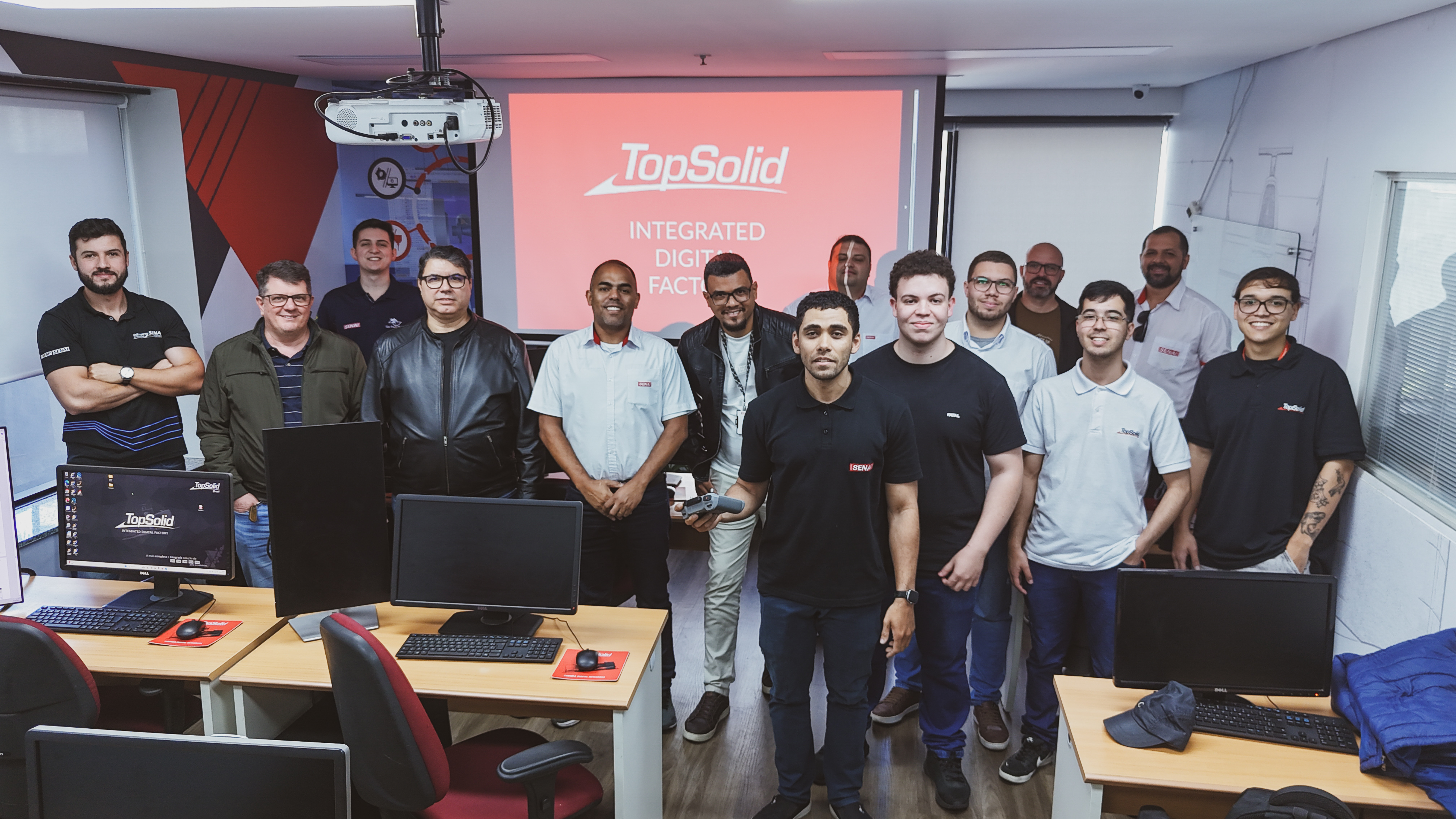 Docentes do SENAI-SP concluem certificação nas soluções TopSolid